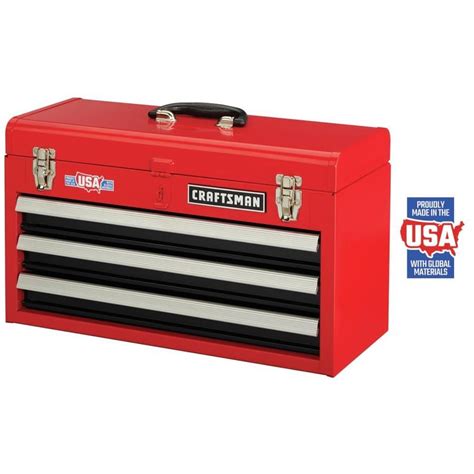 craftsman small metal tool box|craftsman tool box at lowe's.